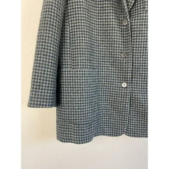 Elisabeth By Liz Claiborne Vintage Blazer Jacket Tweed Wool Women Plus Size 18 - Picture 12 of 12